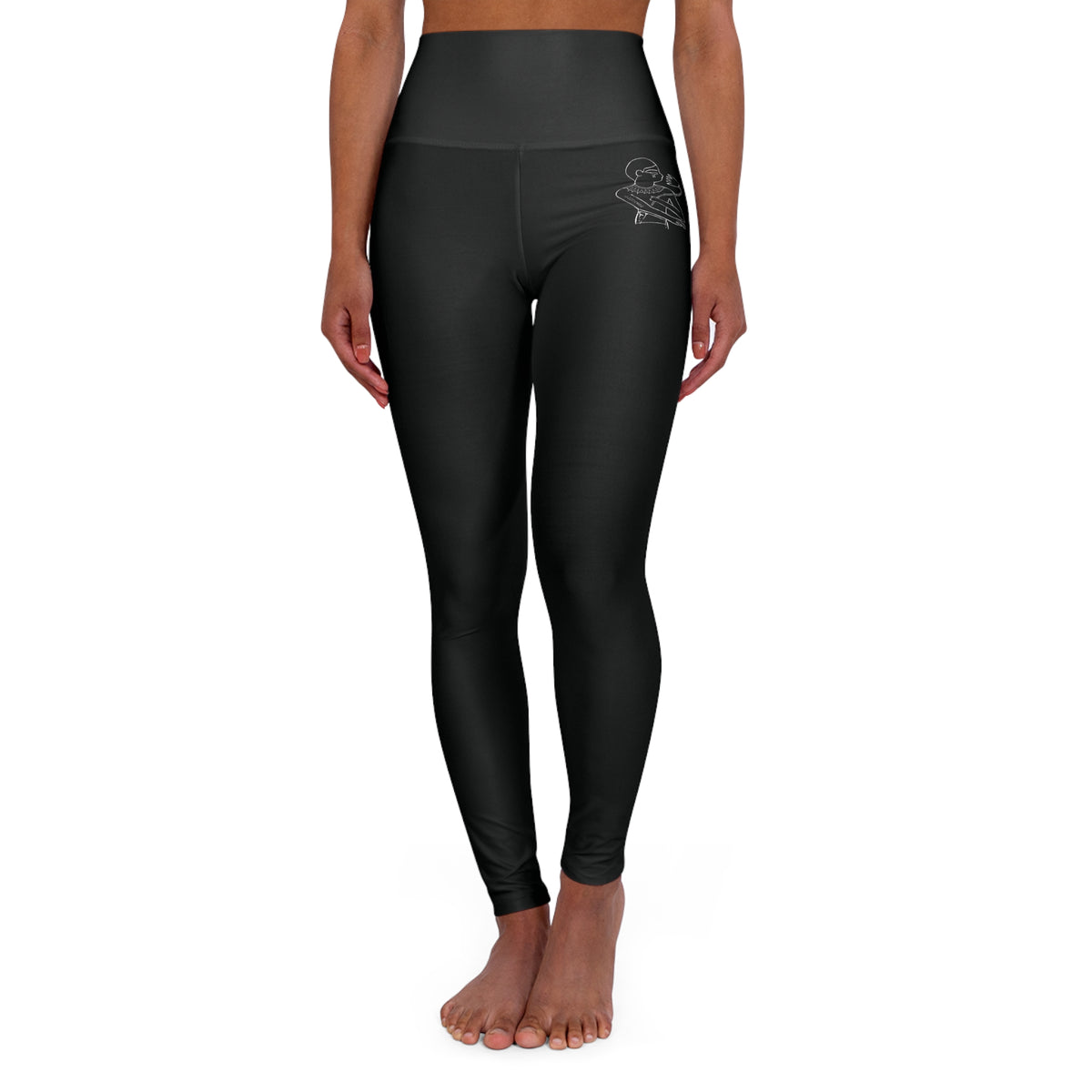 1Thousand Dark Knight Women High Waisted Yoga Leggings