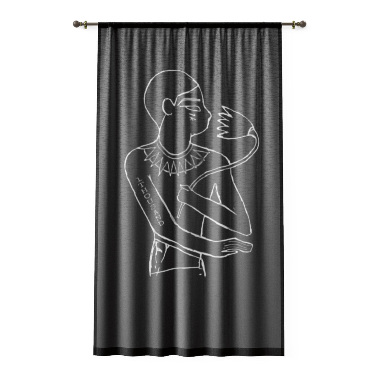 1Thousand Home Decore  Abstract Line Art Window Curtain
